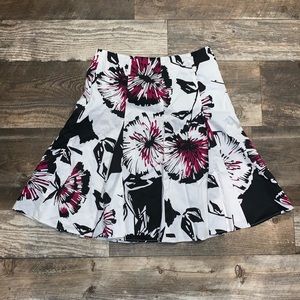 Willi Smith floral skirt